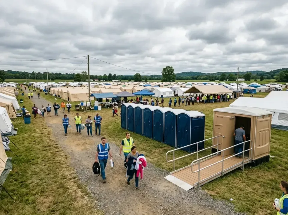 disaster-relief-camp-restrooms-010 — frequently asked questions, Dumpster & Portable Bathrooms Rental in Franklin, KY